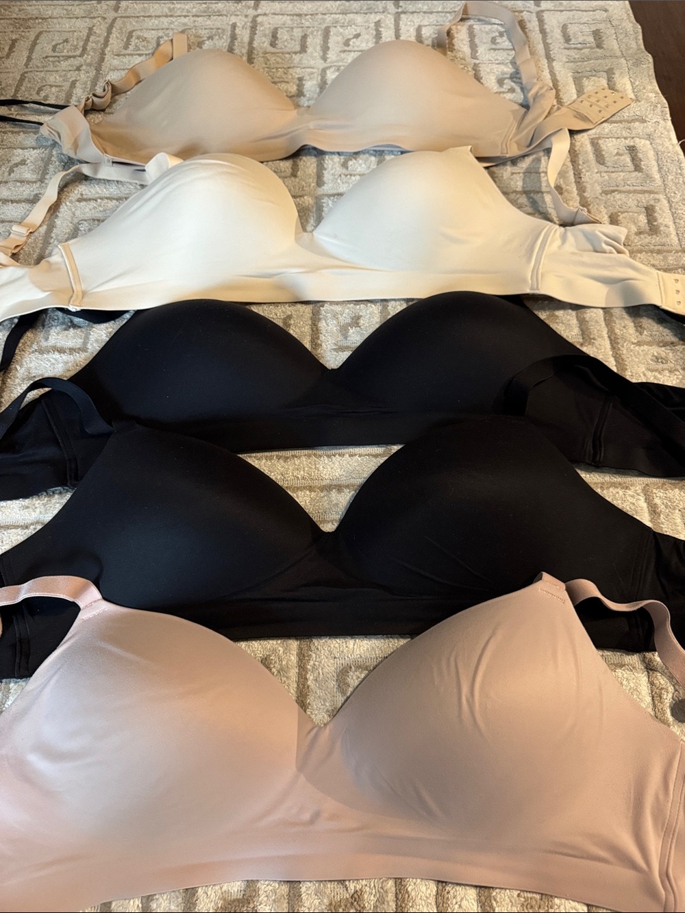 Soma Smooth Everyday Bra - Black, Nude, Blush, Ivory